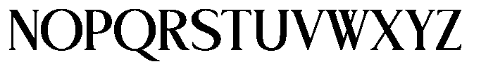 TRT Northem Bold Font UPPERCASE