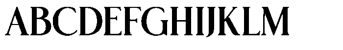 TRT Northem Extra Bold Font UPPERCASE