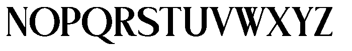 TRT Northem Extra Bold Font UPPERCASE