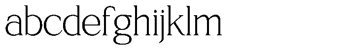 TRT Northem Extra Light FONT