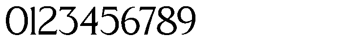 TRT Northem Regular Font OTHER CHARS