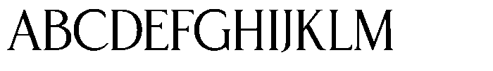 TRT Northem Regular Font UPPERCASE