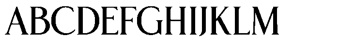 TRT Northem Semi Bold Font UPPERCASE