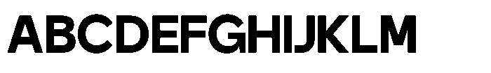 TRT Otilito Bold Font UPPERCASE