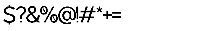 TRT Otilito Light Font OTHER CHARS