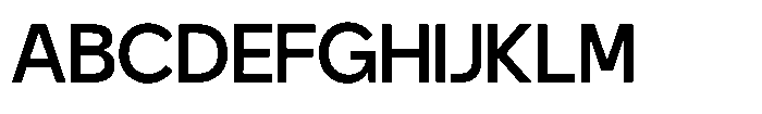 TRT Otilito Medium Font UPPERCASE