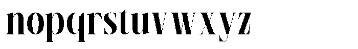 TRT Pachel Bold Font LOWERCASE