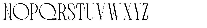 TRT Pachel Extra Light Font UPPERCASE