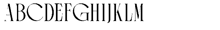 TRT Pachel Light Font UPPERCASE