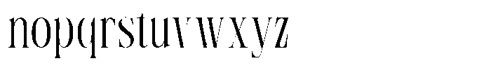 TRT Pachel Light Font LOWERCASE