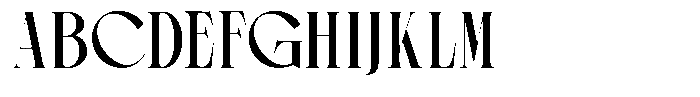 TRT Pachel Medium Font UPPERCASE