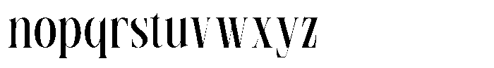 TRT Pachel Medium Font LOWERCASE