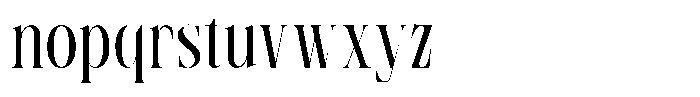 TRT Pachel Regular Font LOWERCASE