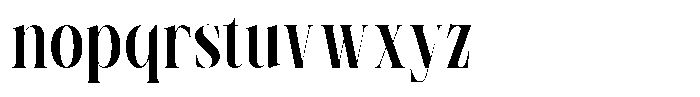 TRT Pachel Semi Bold Font LOWERCASE