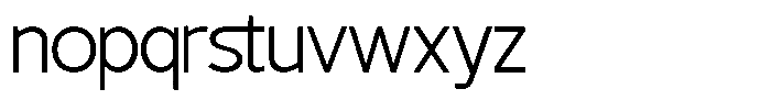 TRT Rusthic Light Font LOWERCASE