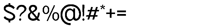 TRT Rusthic Regular Font OTHER CHARS