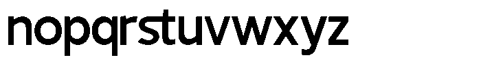 TRT Rusthic Semi Bold Font LOWERCASE
