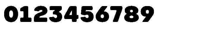 TRT Structa Pro Black Font OTHER CHARS