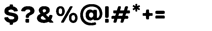 TRT Structa Pro Bold Font OTHER CHARS