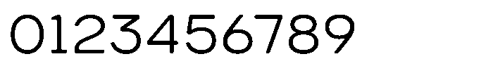 TRT Structa Pro Light Font OTHER CHARS