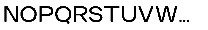 TRT Structa Pro Regular Font UPPERCASE