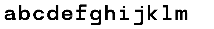 TRT Typeport Mono Medium FONT
