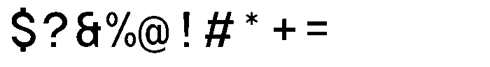 TRT Typeport Mono Regular Font OTHER CHARS