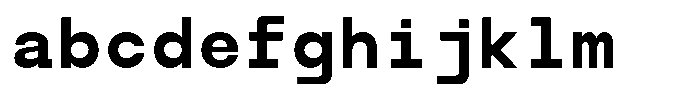 TRT Typeport Mono Semi Bold FONT