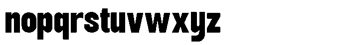 TRT Unamo TRT unamo Bold Font LOWERCASE