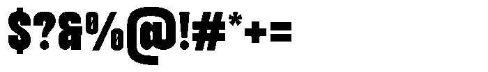 TRT Unamo TRT unamo Extra Bold Font OTHER CHARS