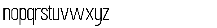 TRT Unamo TRT unamo Extra Light Font LOWERCASE