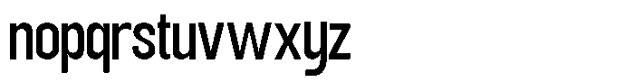 TRT Unamo TRT unamo Regular Font LOWERCASE