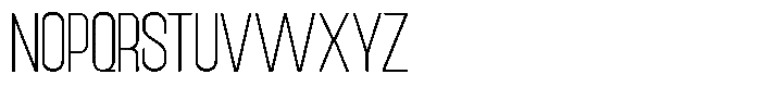 TRT Unamo TRT unamo Thin Font UPPERCASE