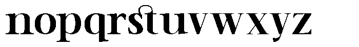 TRT Vermolin Bold Font LOWERCASE