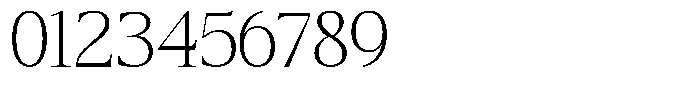 TRT Vermolin Extra Light Font OTHER CHARS