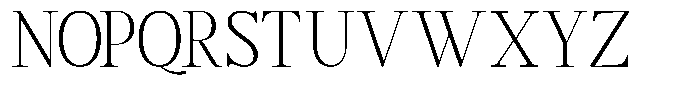 TRT Vermolin Extra Light Font UPPERCASE