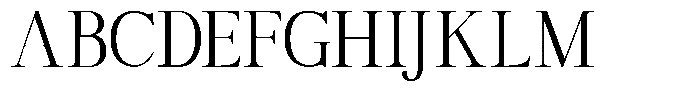 TRT Vermolin Light Font UPPERCASE