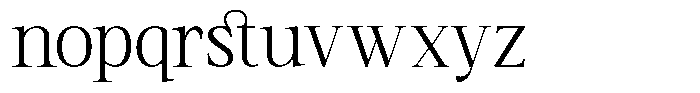 TRT Vermolin Light Font LOWERCASE