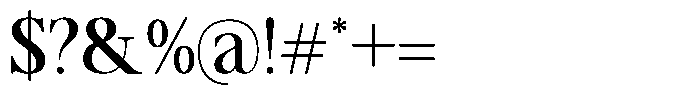 TRT Vermolin Medium Font OTHER CHARS