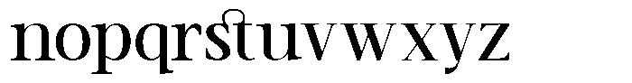 TRT Vermolin Medium Font LOWERCASE