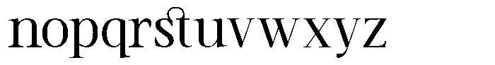 TRT Vermolin Regular Font LOWERCASE