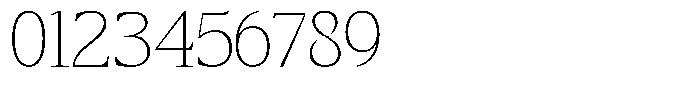 TRT Vermolin Thin Font OTHER CHARS