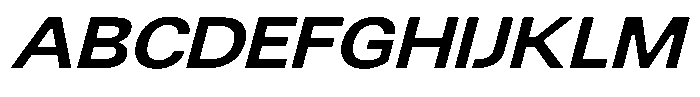 Trabat Display Italic Font UPPERCASE