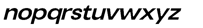 Trabat Display Italic Font LOWERCASE