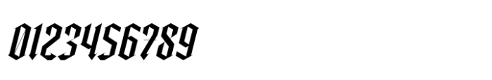 Trackero  Italic Font OTHER CHARS