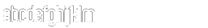 Trackline Outline FONT