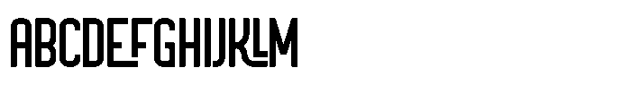Trackline Regular Font UPPERCASE