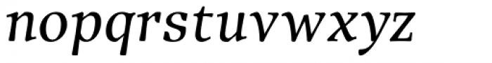 Traction Italic Font LOWERCASE