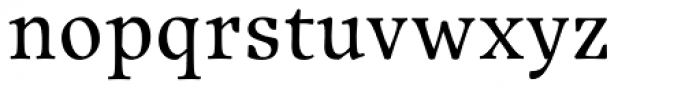Traction Regular Font LOWERCASE
