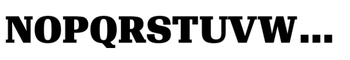 TradaSerif Black Font UPPERCASE